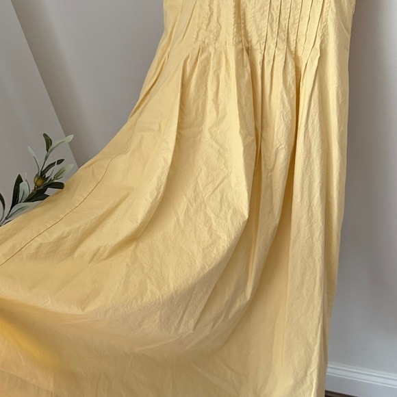 Anthropologie The Hailey Sleeveless V-Neck Pintuck Midi Dress by Maeve Size S - Picture 6 of 12